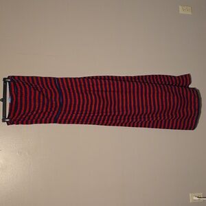 Escapada Maxi‎ Dress Red/Blue Womens Size Large